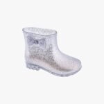 Bota Galocha Infantil Feminina Baby Chic Laço Glitter Conforto - Imagem 4