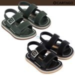 Sandália Cartago  Malaga Sport Baby Infantil Menino Tiras Ajustáveis Velcro Conforto