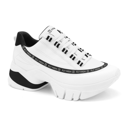 Tênis Ramarim Feminino Chunky Plataforma Fly High Conforto Original – Branco, 34