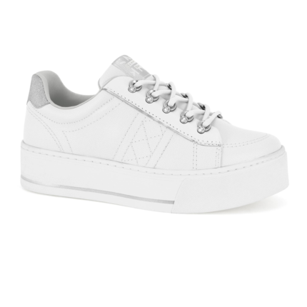 Tênis Ramarim Feminino Plataforma Glitter Casual Conforto Original – Branco, 34