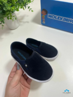 Sapatênis Molekinho Infantil Menino Slip On Camurça Conforto Azul - Imagem 3