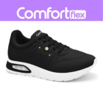 Tênis Feminino Comfortflex Casual Amortecedor Conforto Original Dia a Dia - Imagem 7