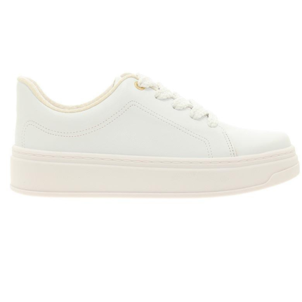 Tênis Feminino Beira Rio Casual Flatform Plataforma Conforto – Branco, 34