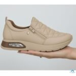Tênis Comfortflex Feminino Slip On Zíper Amortecedor Conforto - Imagem 8