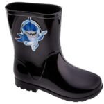 Bota Galocha Infantil Tubarao Baby Shark Menino Estiloso Confortavel - Imagem 3