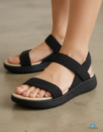 Sandália Comfortflex Feminina Flatform Tiras Elásticas Conforto Original - Imagem 10