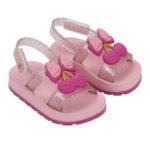 Sandália Zaxynina Cherry Infantil Feminina Frutas Glitter Conforto - Imagem 9