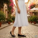 Sapatilha Moleca Feminina Bico Fino Laço Conforto Original Casual - Imagem 7