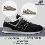 Tênis New Balance 574 V2 Masculino Retrô Classico Estiloso Original