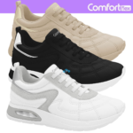 Tênis Feminino Comfortflex Casual Conforto Original Caminhada - Imagem 4