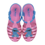Sandália Grendene Kids Infantil Feminino Stitch Disney Glitter Confortável - Imagem 4