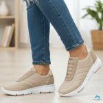 Tênis Comfortflex Feminino Casual Slip On Conforto Original Leveza - Imagem 9