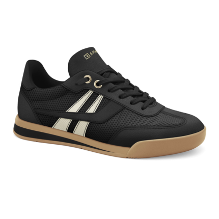 Tênis Feminino Ramarim Casual Esportivo Conforto Original – Preto/BEGE, 34