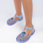 Sandália Grendene Kids Infantil Feminino Stitch Disney Glitter Confortável - Imagem 6