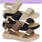 Sandália Feminina Comfortflex Casual  Leve Confortável