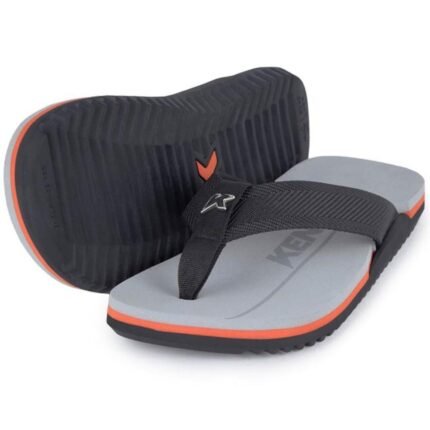 Chinelo Kenner Masculino NK6 Pro Dedo Original – Preto Cinza, 34/35