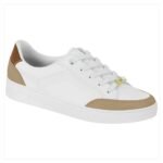 Tenis Vizzano Branco Casual Fashion Estiloso Confortável Promoção