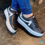 Tênis Beira Rio Feminino Casual Detalhe Glitter Conforto - Imagem 6