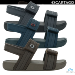 Sandália Menino Cartago Atlanta Baby Tiras Ajustáveis Velcro Conforto Original - Imagem 2