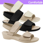 Sandália Comfortlflex Feminina Velcro Conforto