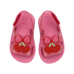 Sandália Zaxynina Cherry Infantil Feminina Frutas Glitter Conforto - Imagem 5