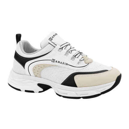 Tênis Ramarim Feminino Plataforma Chunky Casual Tratorado Conforto – Branco, 34