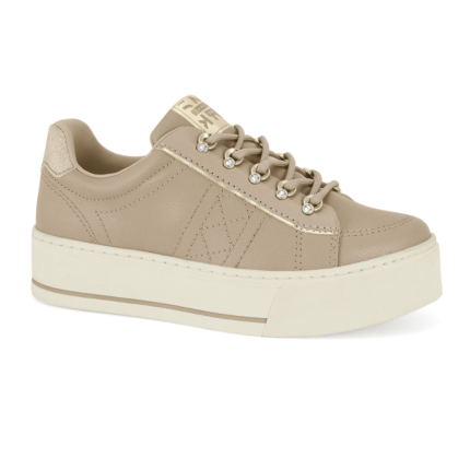 Tênis Ramarim Feminino Plataforma Glitter Casual Conforto Original – Mocca, 34