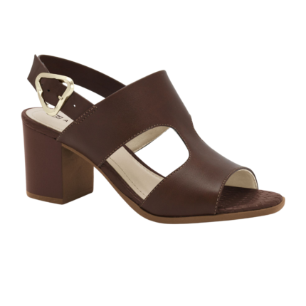 Sandália Ramarim Feminina Salto Bloco Tira Larga Conforto Original – Rum, 34