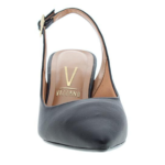 Scarpin Vizzano Feminino Slingback Bico Fino Salto Médio Conforto Original - Imagem 4