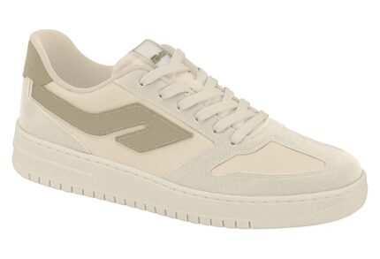 Tênis Masculino Actvitta Casual Skatista Urbano Conforto Street Original – Branco OFF Areia, 37
