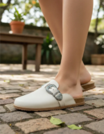 Mule Clog Moleca Feminino Fivela Western Conforto Original Casual - Imagem 8