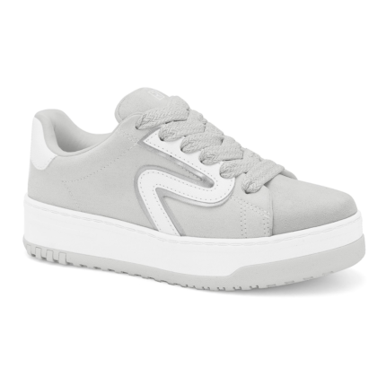 Tênis Ramarim Feminino Plataforma Casual Conforto Original Dia a Dia – Gelo, 34
