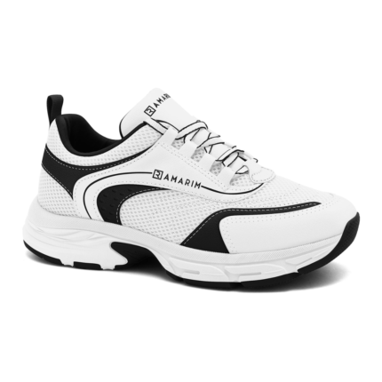 Tênis Ramarim Feminino Chunky Plataforma Fleecy Esportivo Conforto Original – Branco, 34