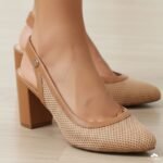 Scarpin Modare Feminino Salto Bloco Trama Palha Ultra Conforto Original - Imagem 7
