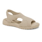 Sandália Comfortflex Calce Fácil Elástico Ortopédica Conforto Macia - Imagem 3