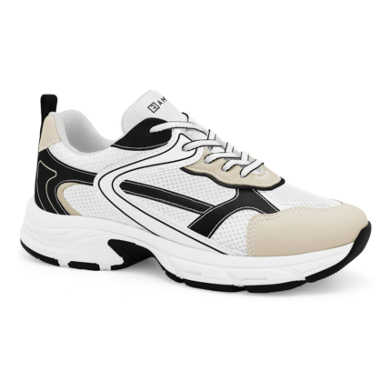 Tênis Feminino Ramarim Chunky Plataforma Casual Conforto Original – Creme, 34