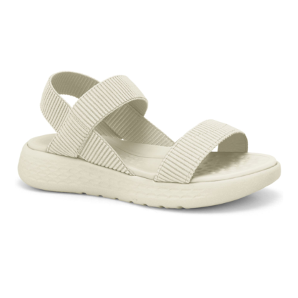 Sandália Comfortflex Feminina Flatform Tiras Elásticas Conforto Original – COCONUT, 34