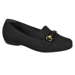 Mocassim Modare Feminino Ultraconforto Detalhe Dourado Original