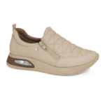 Tênis Comfortflex Feminino Slip On Zíper Amortecedor Conforto - Imagem 2