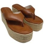 Tamanco Ramarim Feminino Plataforma Anabela Corda Espadrille Conforto - Imagem 8