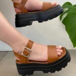 Sandália Feminina Ramarim Flatform Tratorada Conforto Original - Imagem 5
