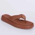 Chinelo Vizzano Feminino Dedo Rasteira Conforto Metalizado Casual