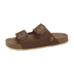 Sandália Birken Masculina Cartago Slide Milao II Tiras Fivela Casual Conforto Leveza - Imagem 6