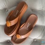 Chinelo Vizzano Feminino Dedo Rasteira Conforto Metalizado Casual - Imagem 5