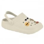 Chinelo Clog Moleca Feminino Conforto Emoji Casual Leveza Dia a Dia - Imagem 3