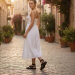 Sandália Moleca Feminina Flatform Ilhoses Metalizada Conforto Original - Imagem 5