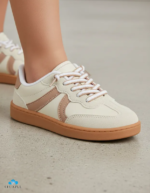 Tênis Molekinha Infantil Menina Casual Retrô Marrom Conforto Original - Imagem 6