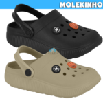 Chinelo Clog Molekinho Infantil Menino Conforto Esportivo Dia a Dia - Imagem 10
