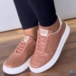 Tênis Ramarim Feminino Casual Glitter Solado Baixo Conforto Original - Imagem 5
