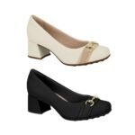 Sapato Scarpin Feminino Salto Grosso Modare Ultra Conforto Promoção